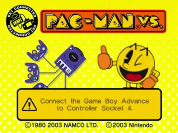 Pac-Man Vs screen shot title